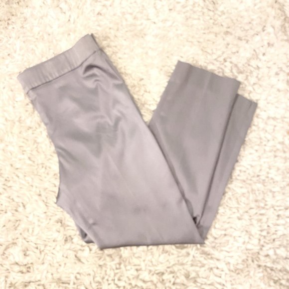 Talbots Pants - Talbots Gray Satin Pants